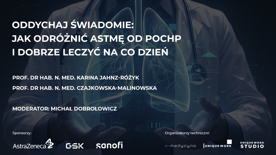 Oddychaj świadomie: jak odróżnić astmę od POChP i dobrze leczyć na co dzień